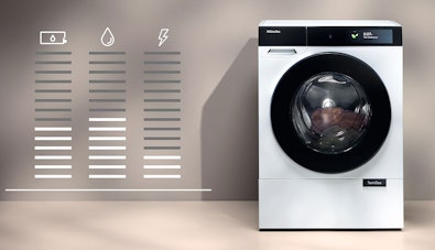 Miele W2 wasmachine SmartMatic programma energie water wasmiddel verbruik besparingen TwinDos