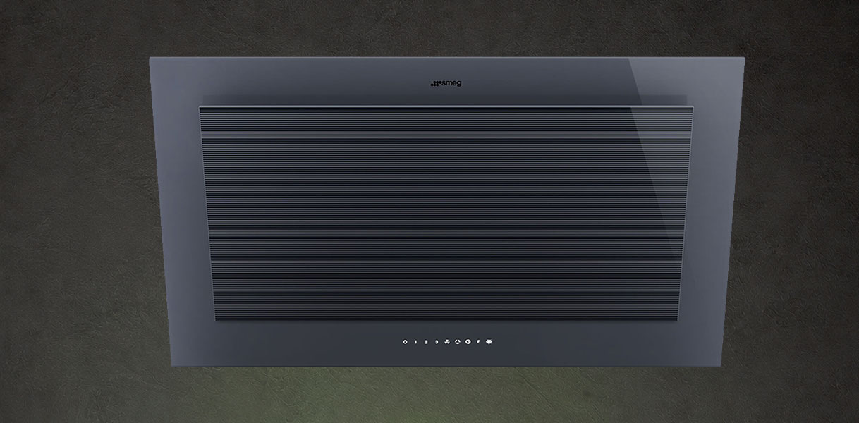Smeg Linea afzuigkap met minimalistisch en strak design uit de KV194-serie