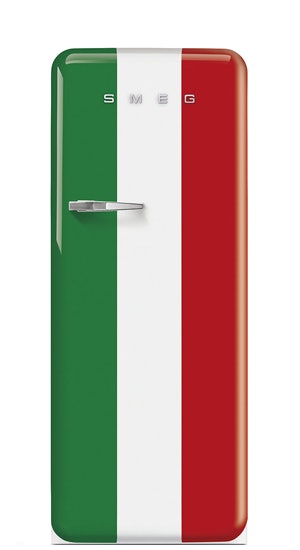 Smeg koelkast Tricolore Italiaanse vlag