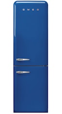 Smeg koelvriescombinatie blauw