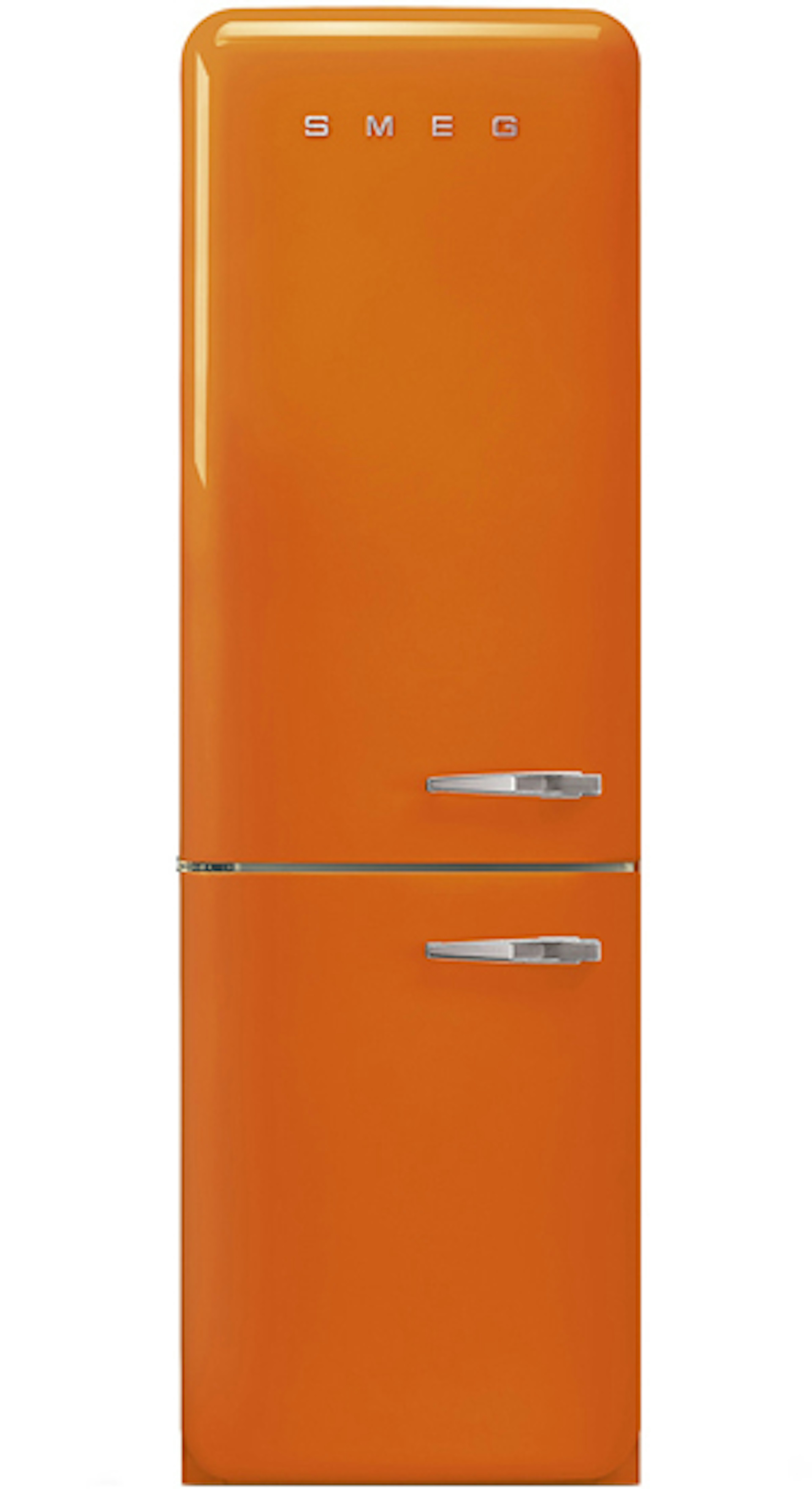 Smeg koelvriescombinatie oranje