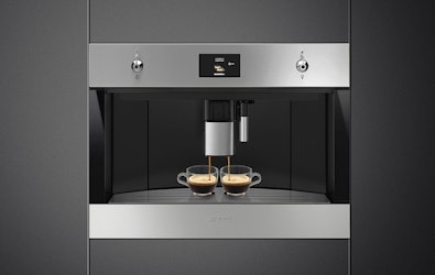 Inbouw koffiemachine van Smeg uit de Classici lijn
