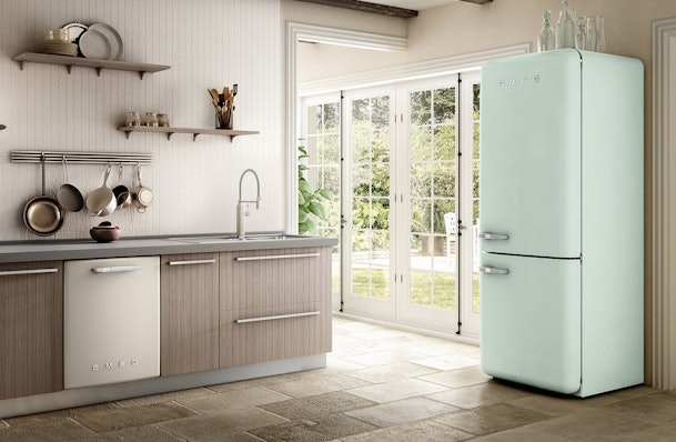 Smeg keukenapparaten in retro jaren '50 stijl