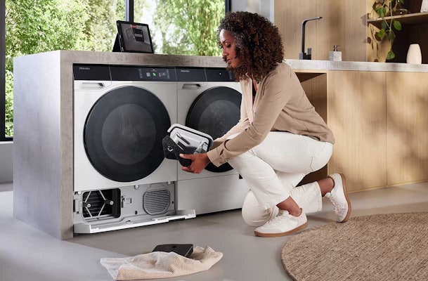SoftCare onderhoud maintenance Miele wasmachine droger
