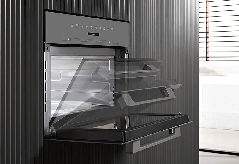 Miele inbouwmagnetron met SoftOpen en SoftClose deurtechnologie