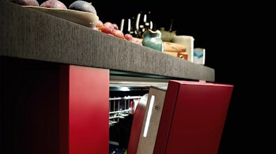 Status vaatwasser via lichtstrook.