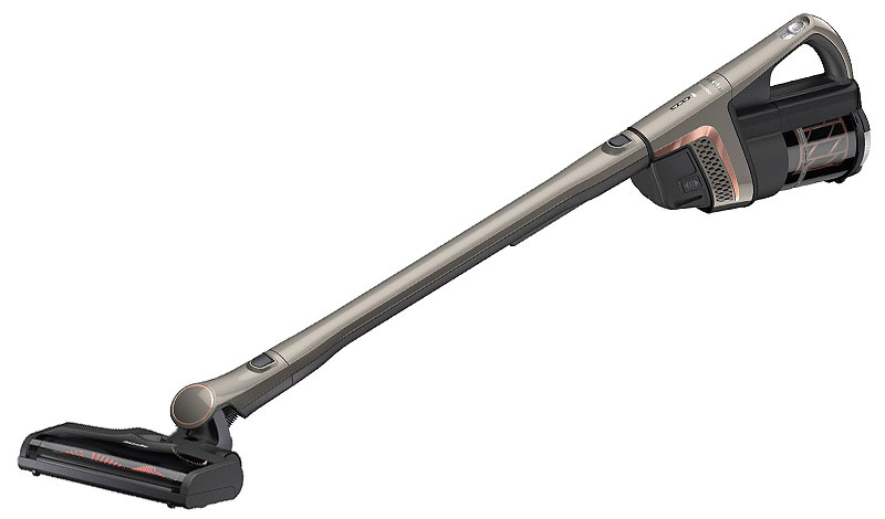 Draadloze steelstofzuiger met cycloon technologie en LED-verlichting