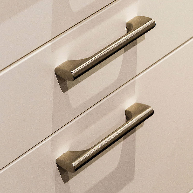 Stijlvolle grepen van roestvrij staal