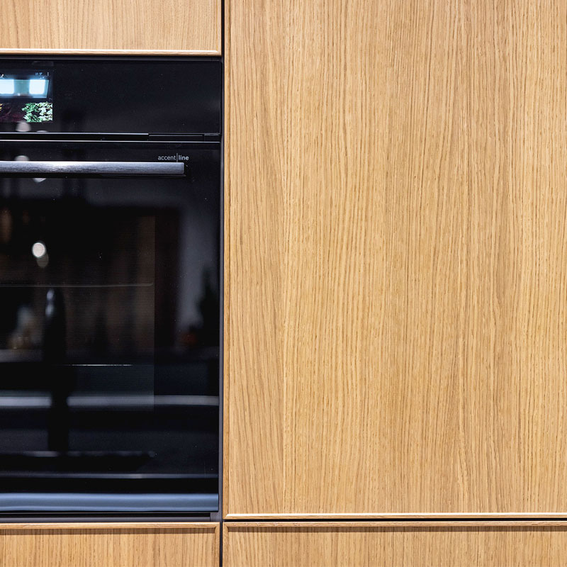 Stijlvolle houten kaderfronten