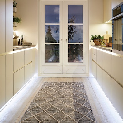 Stijlvolle onderkast verlichting