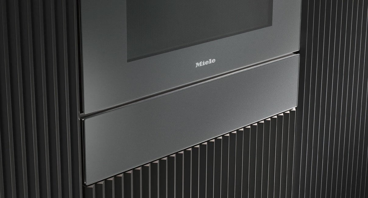 Miele warmhoudlade met stille werking en geluidsarme technologie