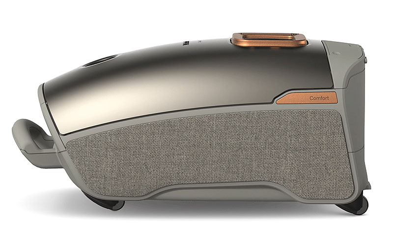 Sledestofzuiger met stofzak en HEPA-filter voor hygiënische afvalverwerking