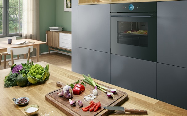 Steam Plus-functie: voor een zachte, gezonde voedselbereiding tot 120 °C.