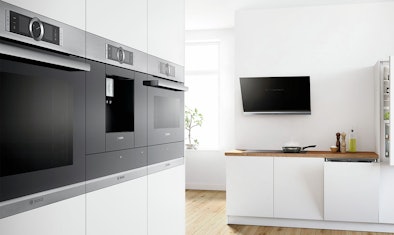 De serie 6 en Serie 8 ovens hebben een strak uitgevoerd design.