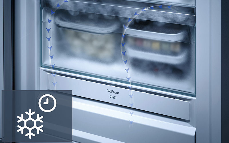 Miele vriezer met SuperFrost functie voor snel en veilig invriezen van verse producten