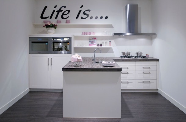 Toelichting T keuken opstelling