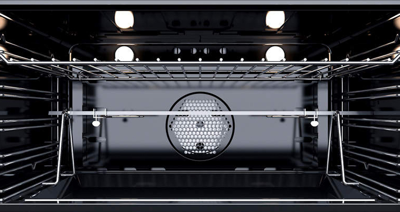 Telescopische geleiders Boretti gasfornuis.