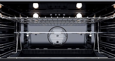 Telescopische geleiders Boretti gasfornuis.