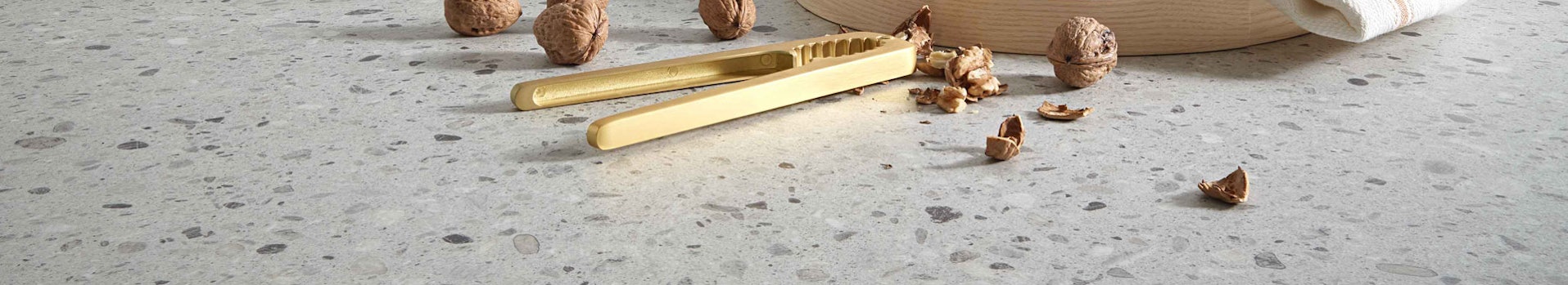 Terrazzo of terrazzolook keukenblad.