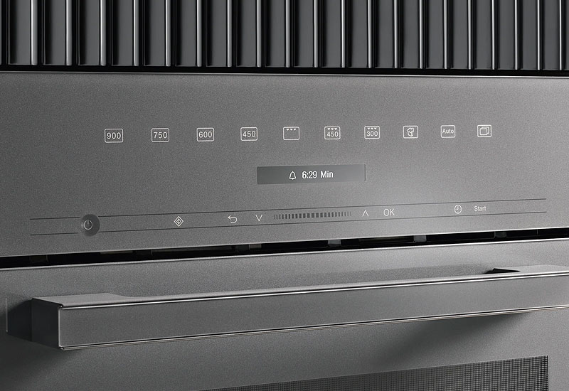 Miele inbouwmagnetron met geavanceerde timerfunctie en uitgestelde start