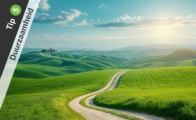 Tip 5: duurzame materialen kiezen.