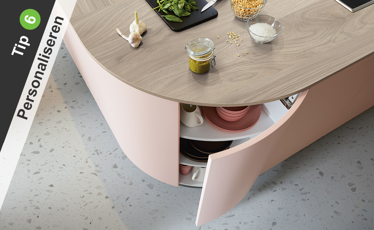 Tip 6: uw keuken personaliseren.