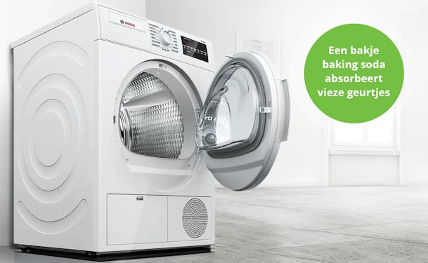 Tip 2. Zorg ervoor dat je droger goed geventileerd is.