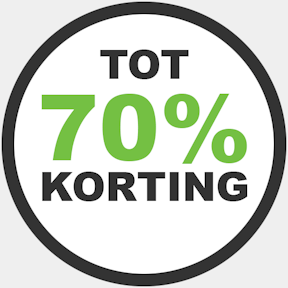 U ontvangt op onze showroommodellen tot 70% korting