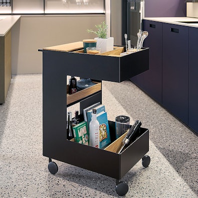 Trolley met industriële uitstraling