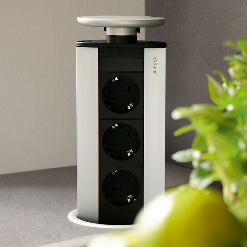 Uittrekbare elektriciteitszuil