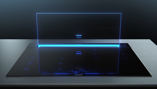 Unieke afzuiging die eenvoudige is te reinigen