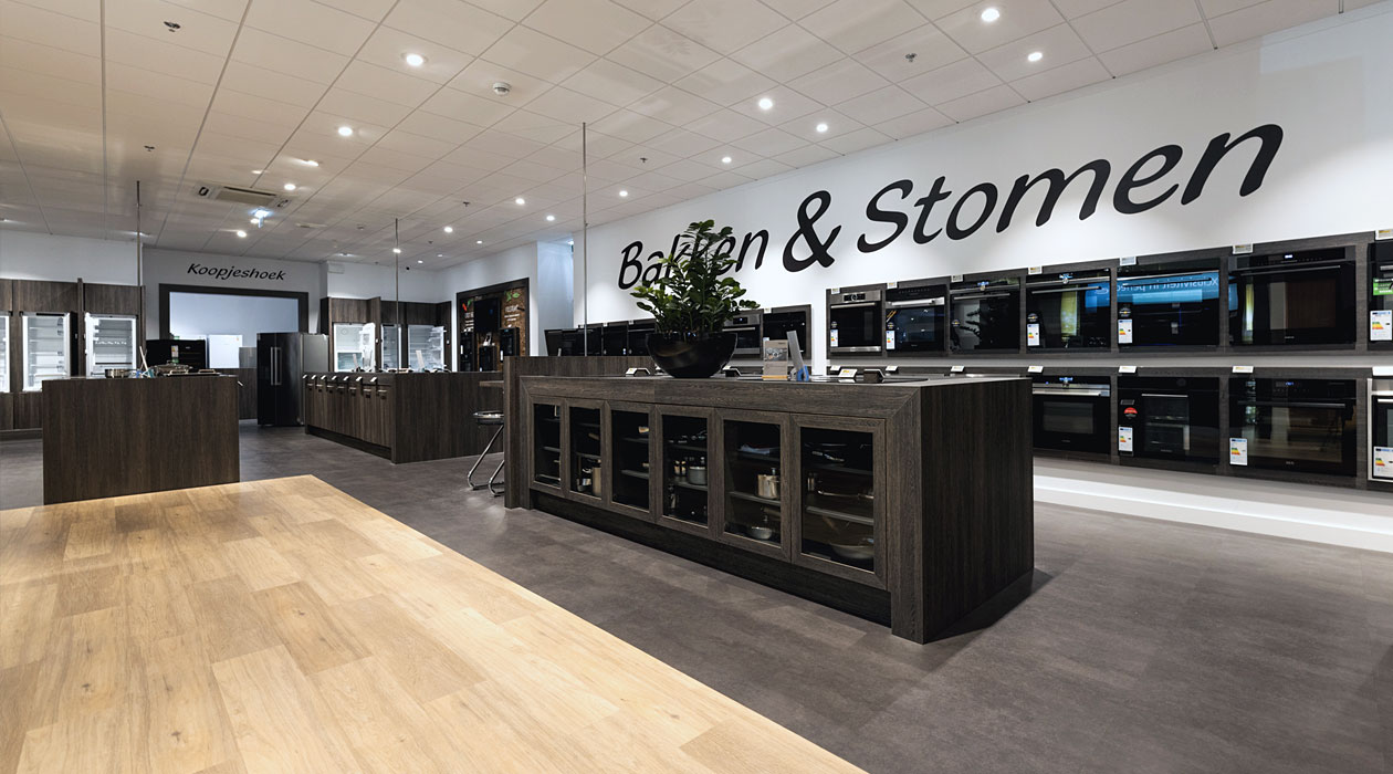 Unieke keukenwinkels voor keukens én apparatuur.