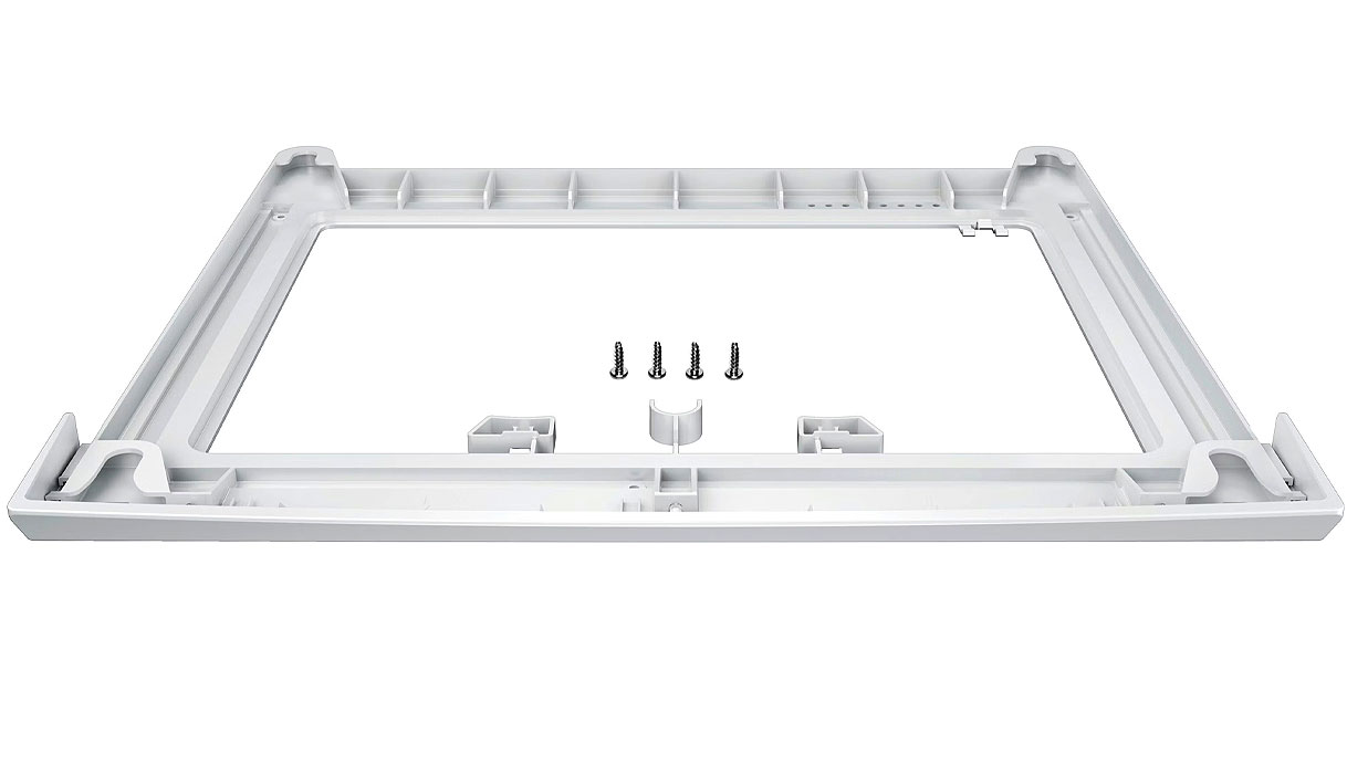 Universeel tussenstuk zonder werkblad met montageonderdelen