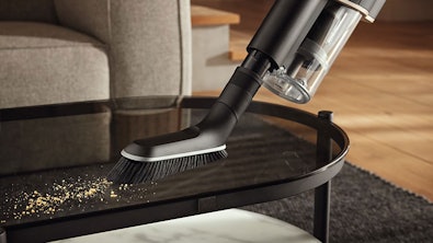 Universele borstel van Miele stofzuiger voor het voorzichtig schoonmaken van meubels, tafels en delicate oppervlakken