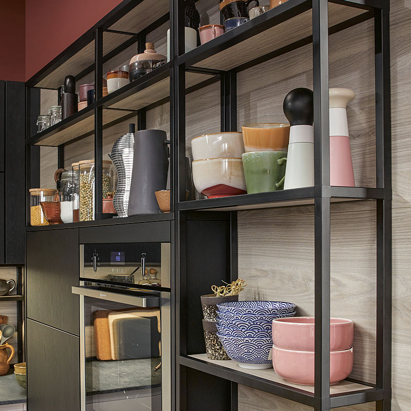 Variabele frame rack planken