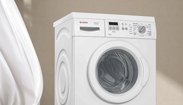 Bosch Serie 2 wasmachine met VarioPerfect in vrijstaande opstelling