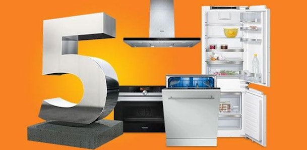 Bij aanschaf van minimaal 4 inbouwapparaten GRATIS een verlengde garantie naar 5 jaar.