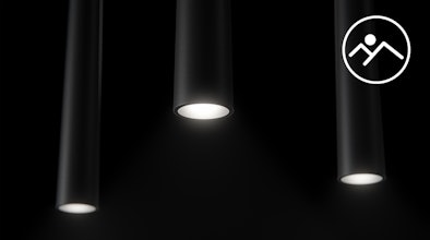 De BORA keukenverlichting biedt vrij zicht op de werkbladen of boven de eettafel.