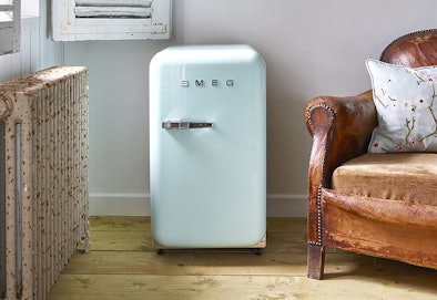 Koelkast in vintage jaren 50 van SMEG.