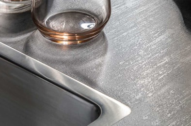 Vlakinbouw inbouwmethode voor Dekker spoelbak