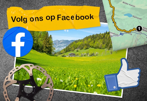 Volg de Alpen radtour op Facebook.