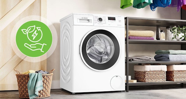 Zuinige 7 kg wasmachine die past in een standaard nis van 60 cm