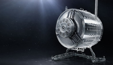 LG Inverter Direct Drive motor direct gemonteerd op de roestvrijstalen wastrommel zonder aandrijfriem