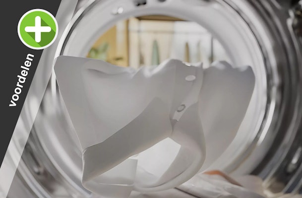 Open Miele wasmachine trommel met voordelen AddLoad functie