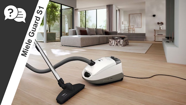 Veel gestelde vragen over de Miele Guard S1 stofzuigers.