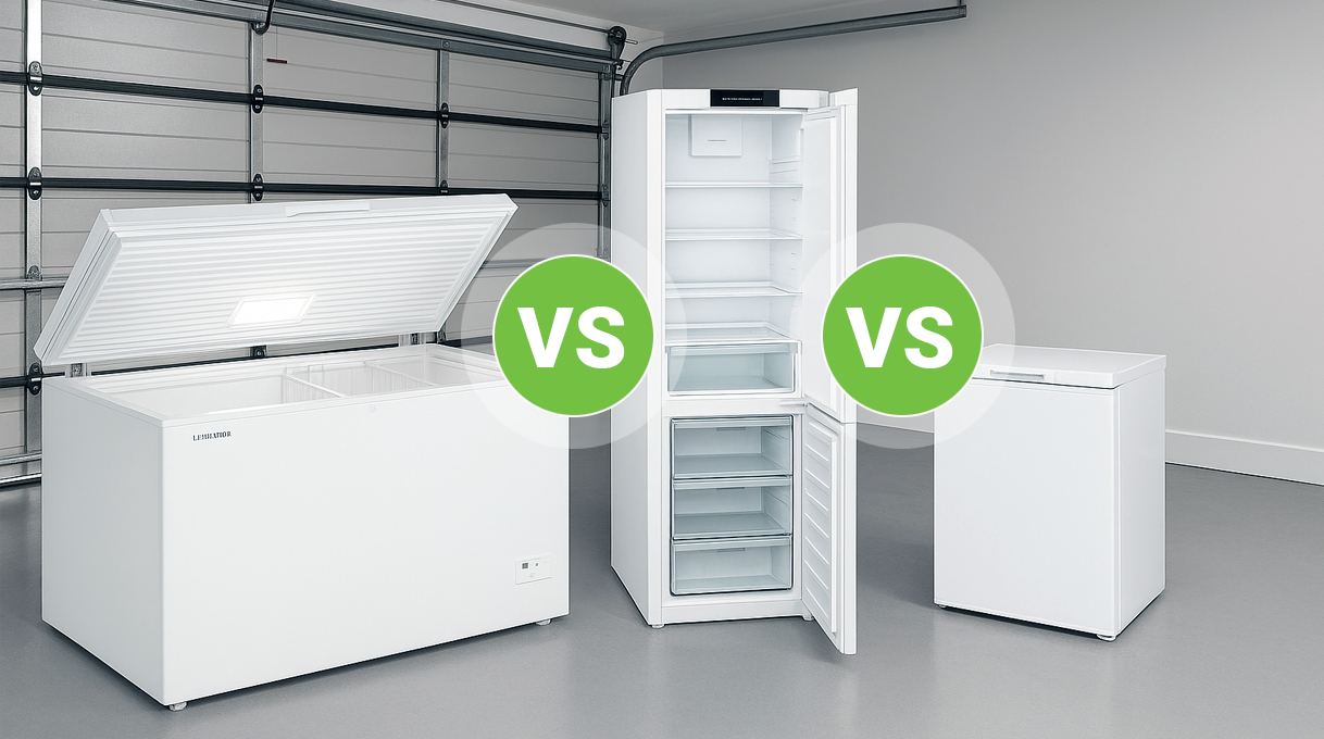 Standaard vriezers die perfect werken bij 10