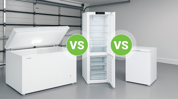 Standaard vriezers die perfect werken bij 10