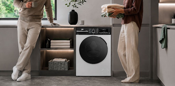 Beko was-droogcombinatie met 8 kilo vulgewicht genoeg voor een één- of tweepersoonshuishouden