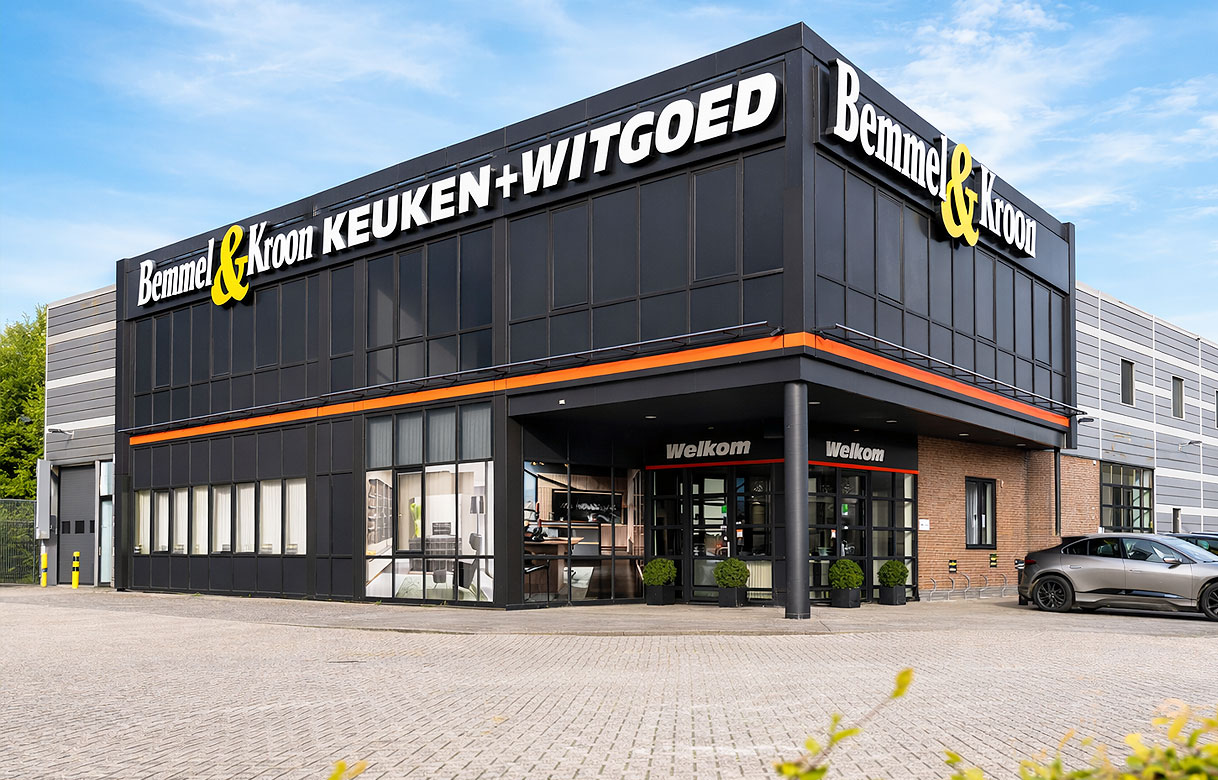 Showroom van Bemmel & Kroon keukenspecialist voor persoonlijk Japandi keuken advies en maatwerk