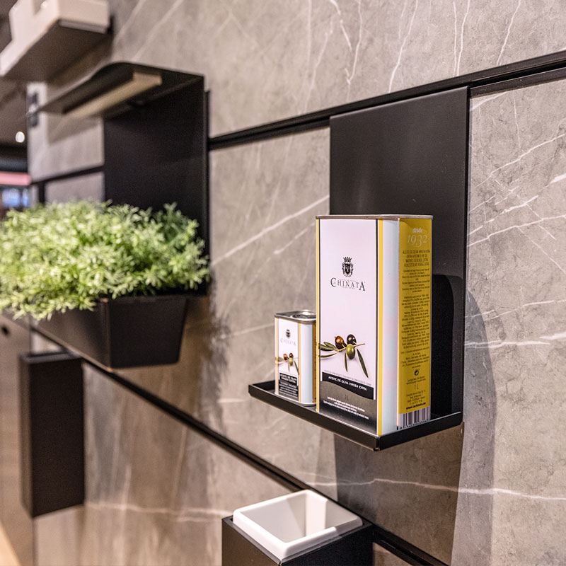 Wandpanelen met cube systeem